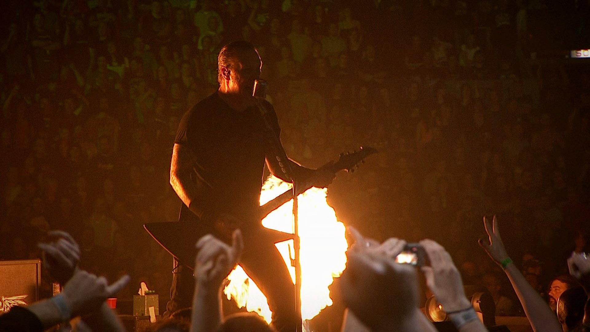 Metallica: Quebec Magnetic 2012 movie scene