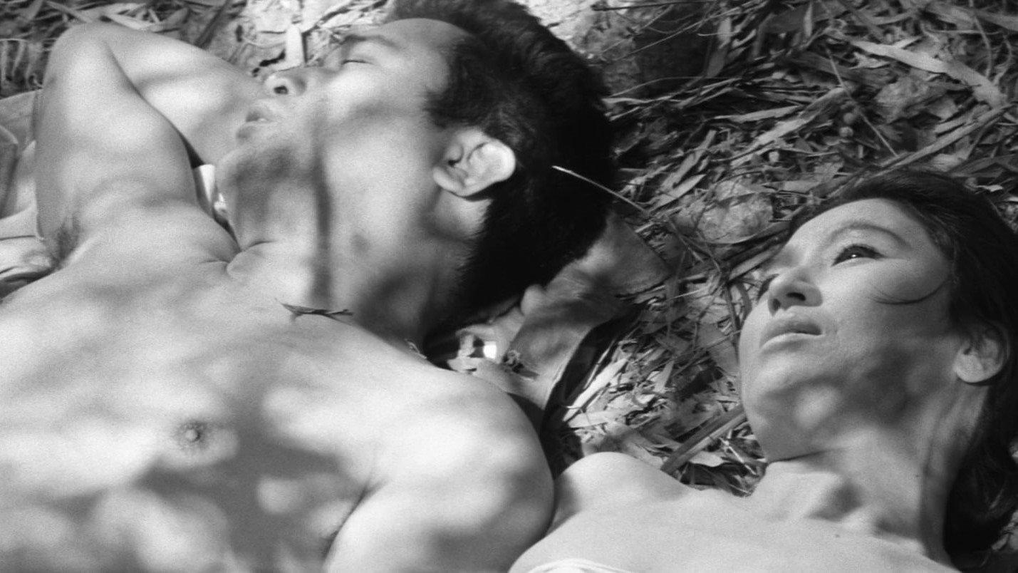 Flame in Valley 1967 movie scene
