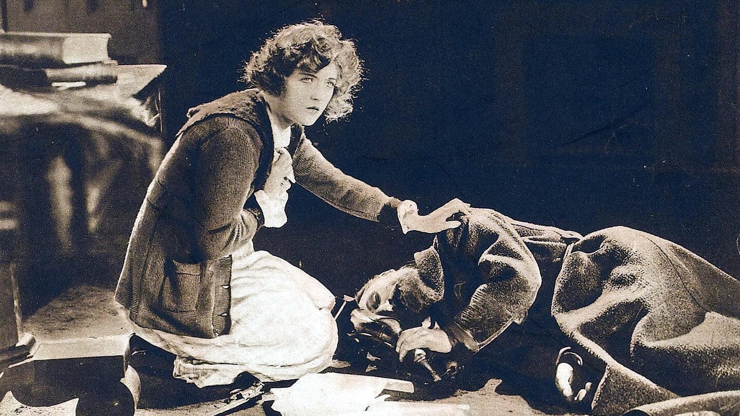 The Dark Star 1919 movie scene
