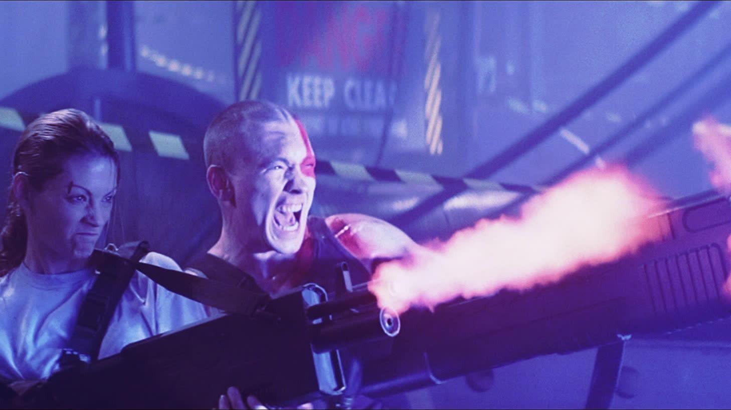 Death Machine 1995 movie scene
