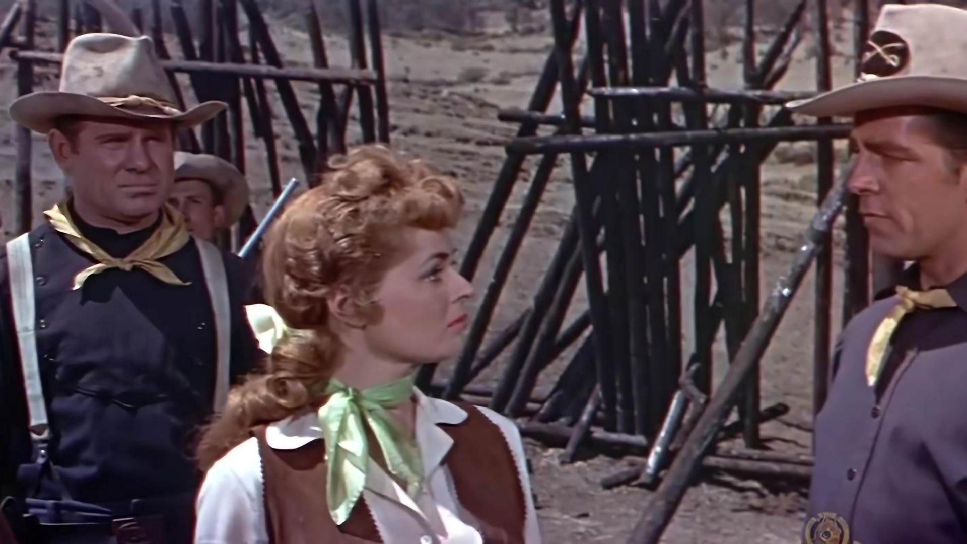 Sitting Bull 1954 movie scene