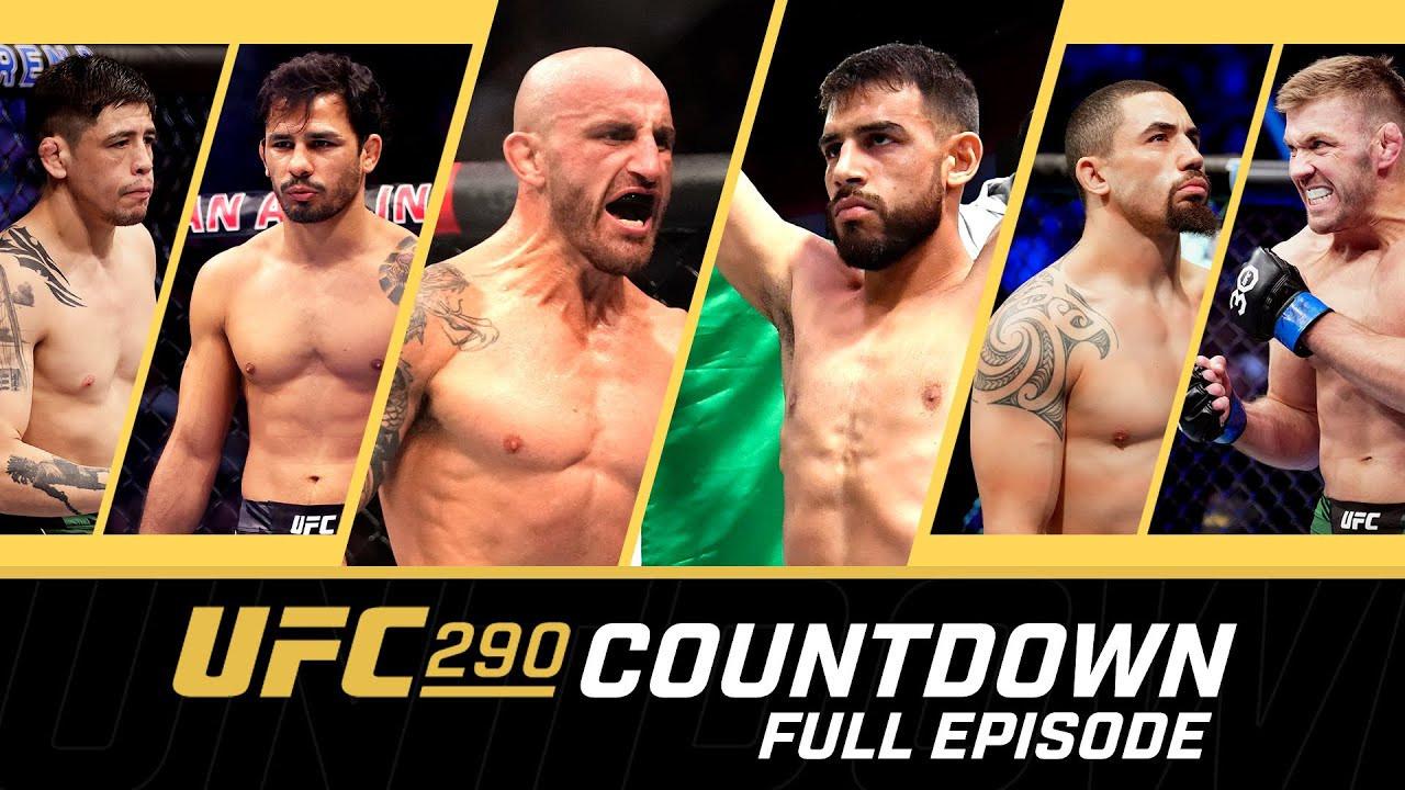 UFC 290 Countdown 2023 movie scene