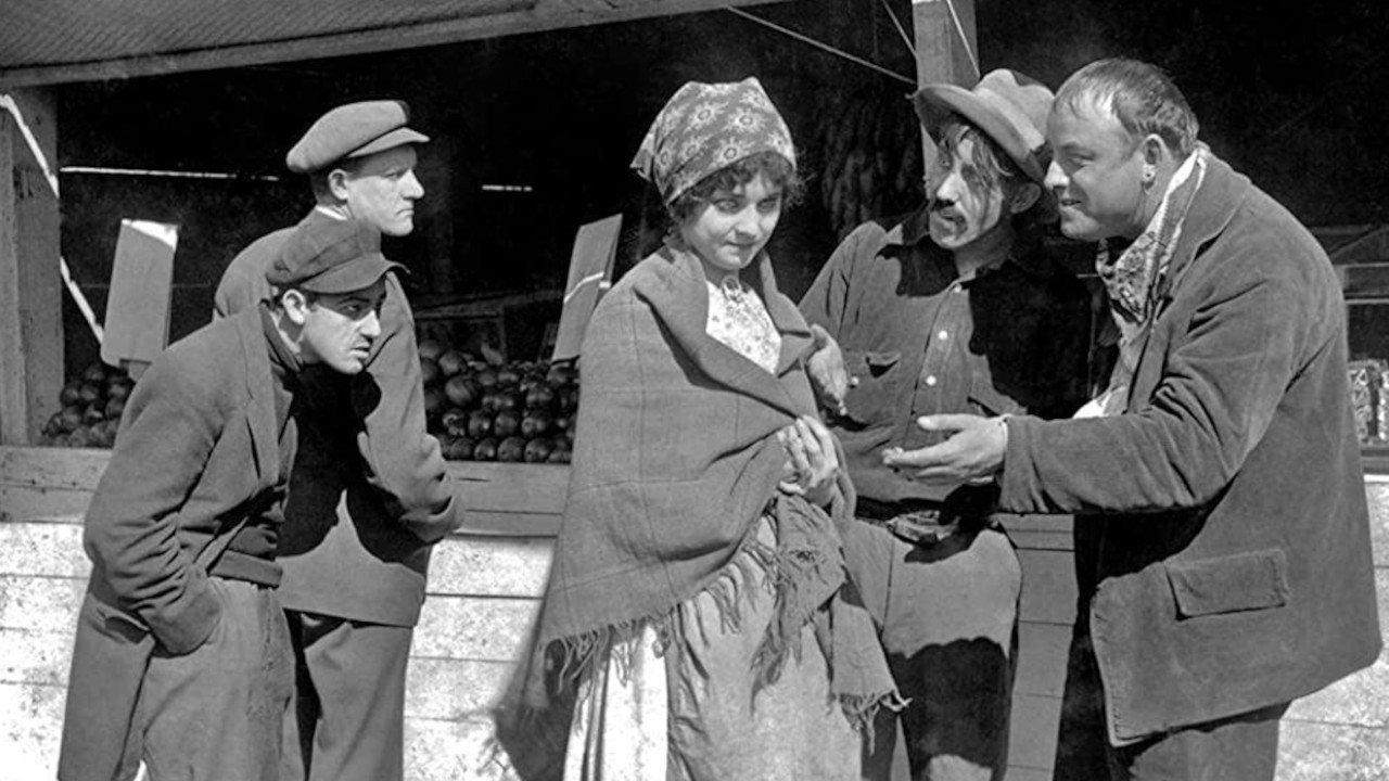 From Italy's Shores 1915 movie scene