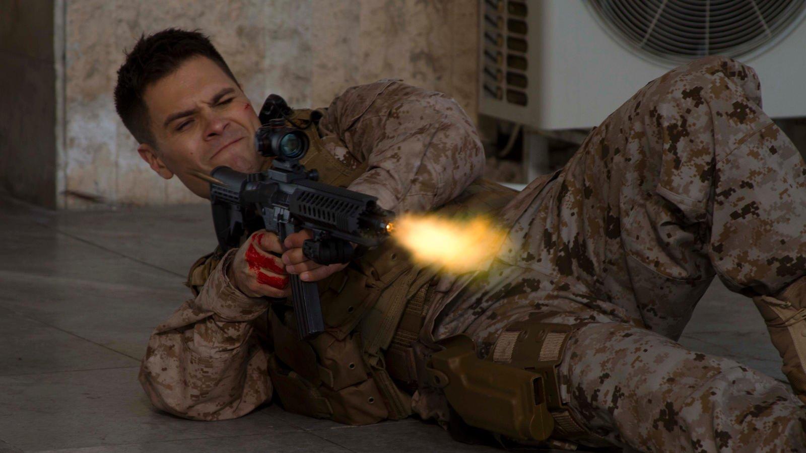 Jarhead 3: The Siege 2016 movie scene