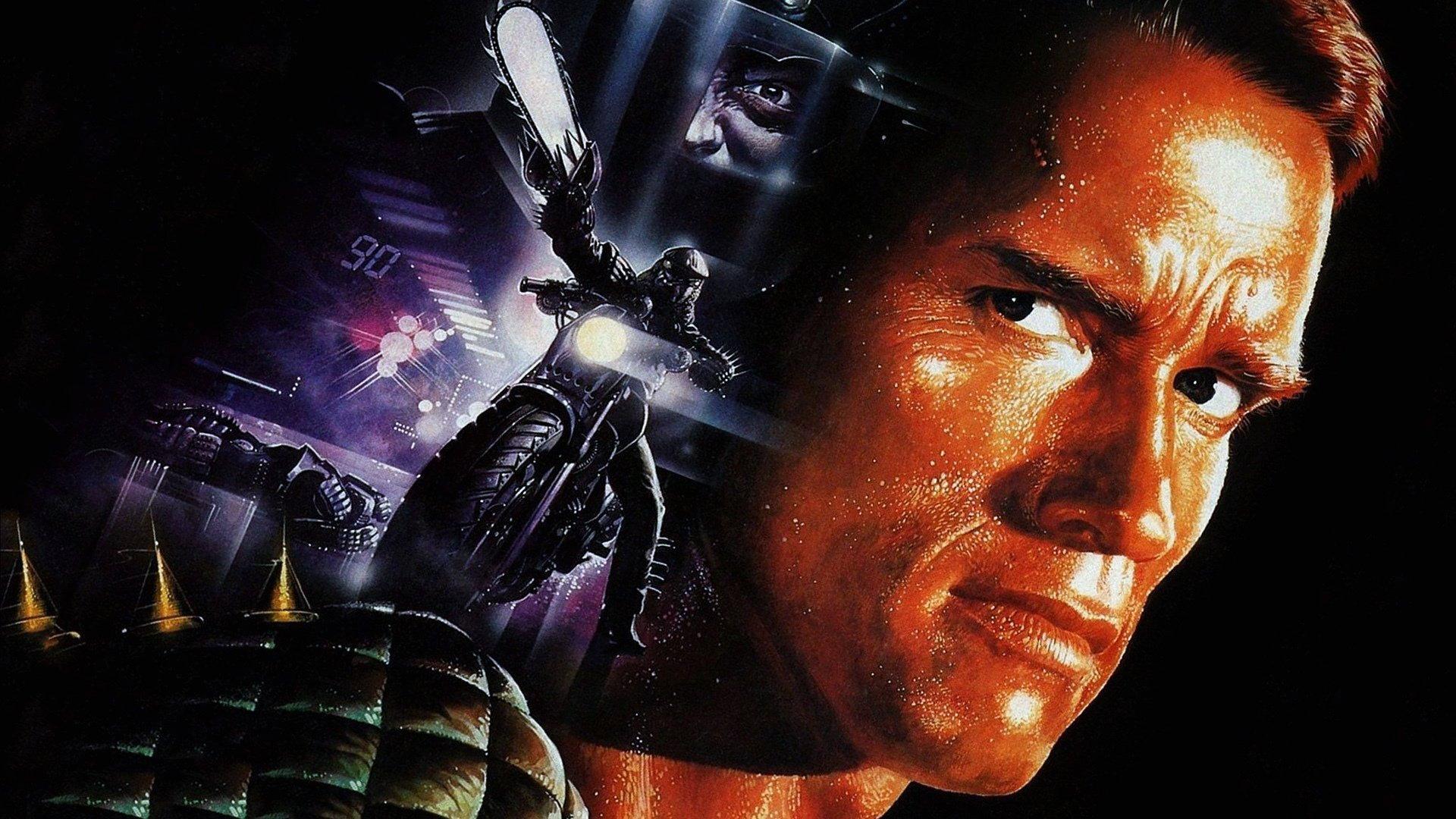 The Running Man 1987 movie scene