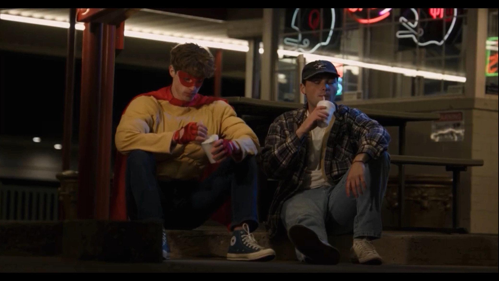 INCREDIBLE MAN  movie scene