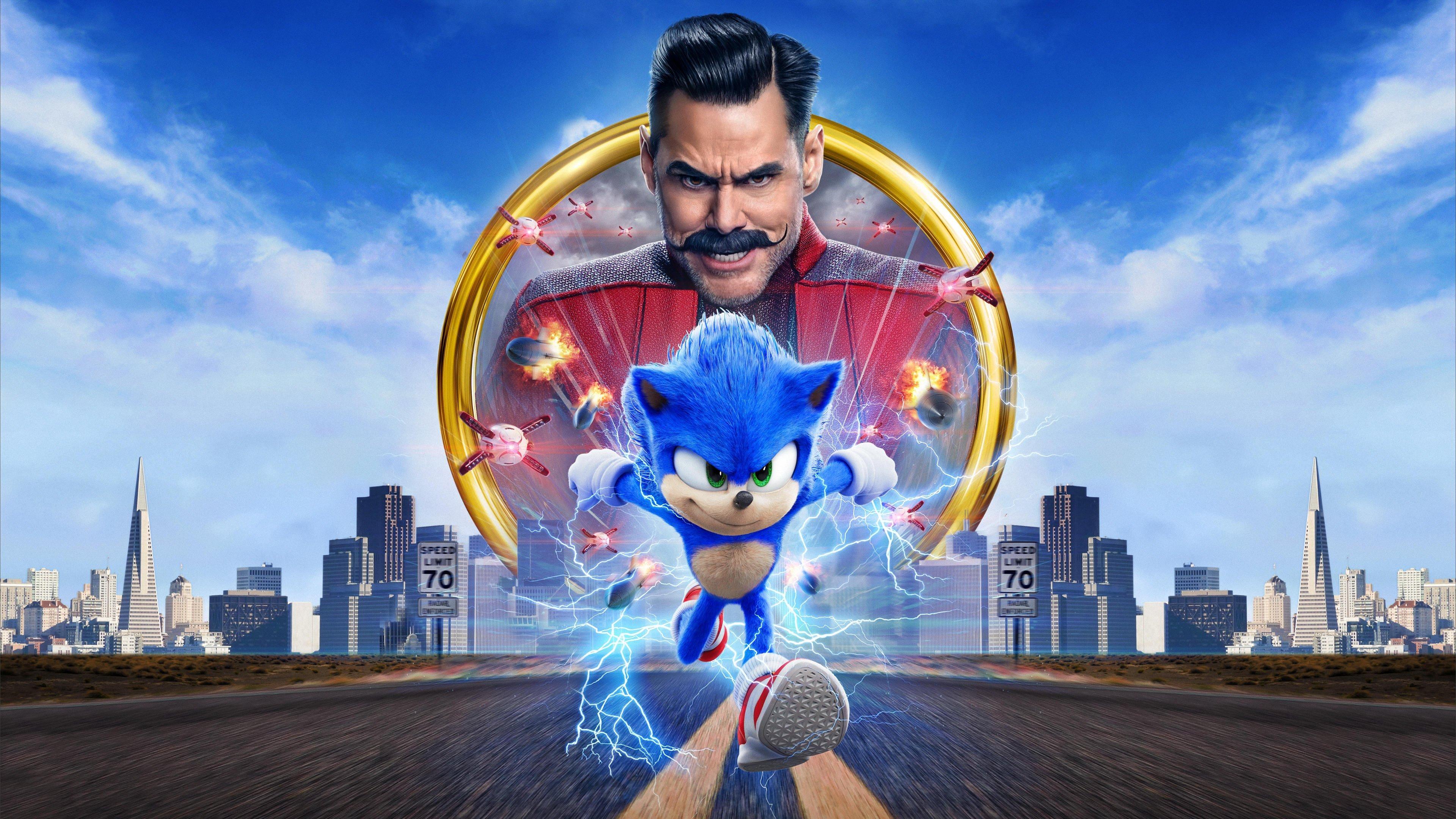 Sonic the Hedgehog 2020 movie scene