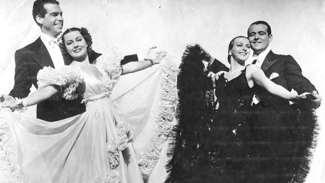 Champagne Waltz 1937 movie scene