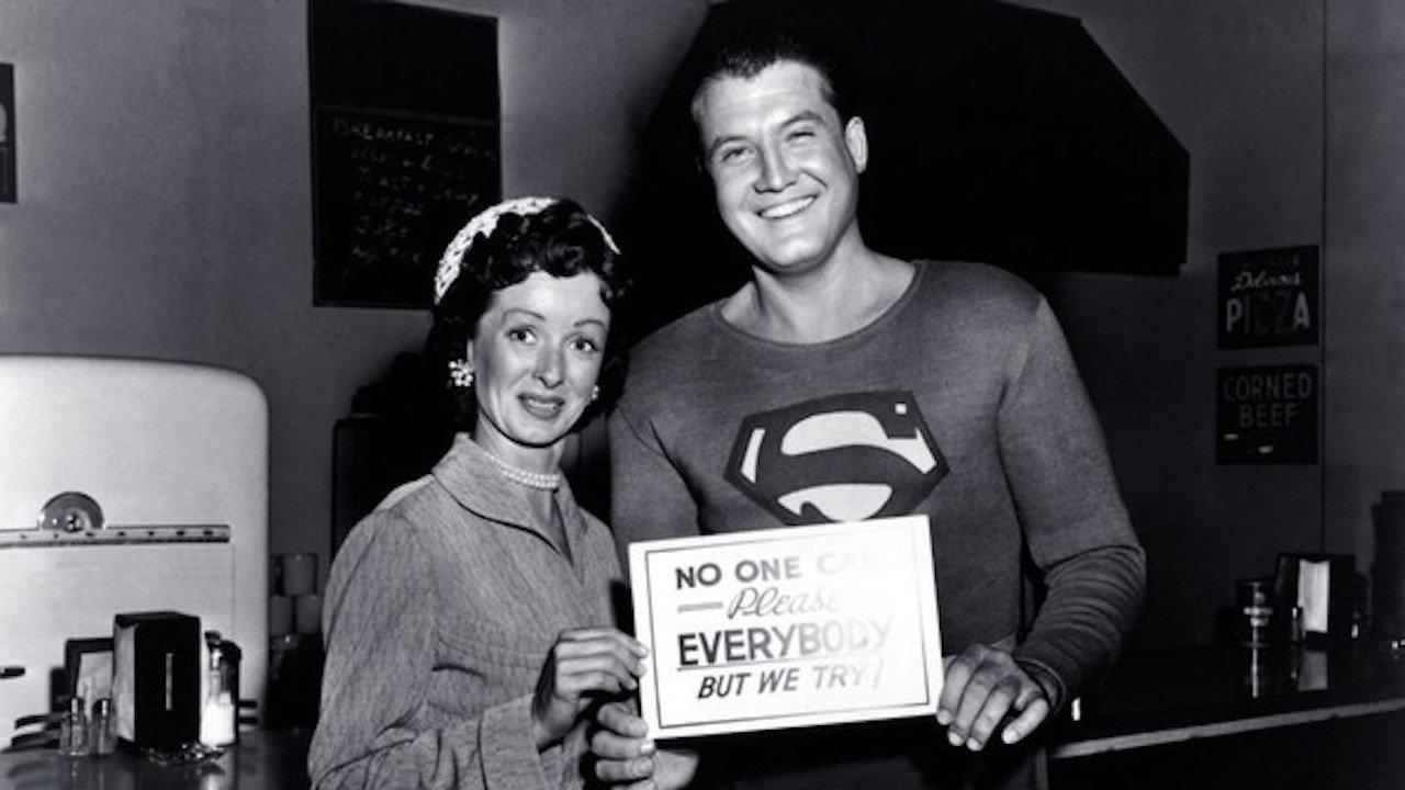Stamp Day for Superman 1954 movie scene