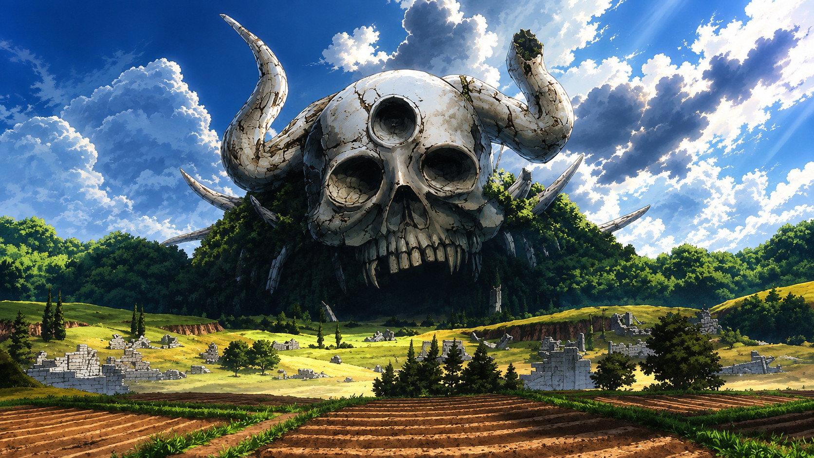 Black Clover 2017 movie scene