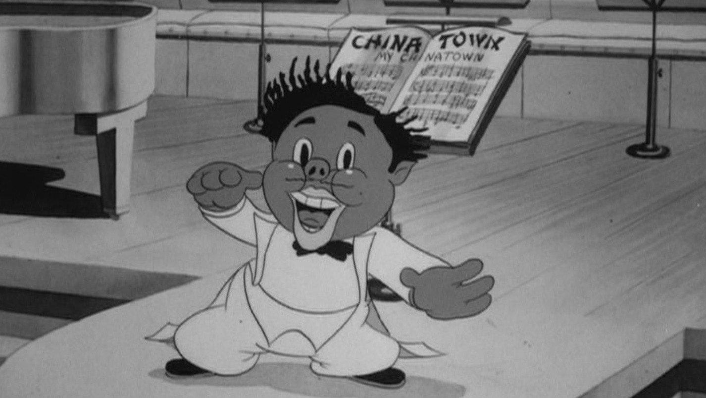 Porky at the Crocadero 1938 movie scene