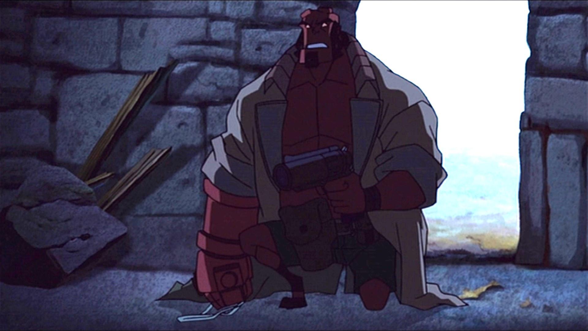 Hellboy Animated: Iron Shoes 2007 movie scene