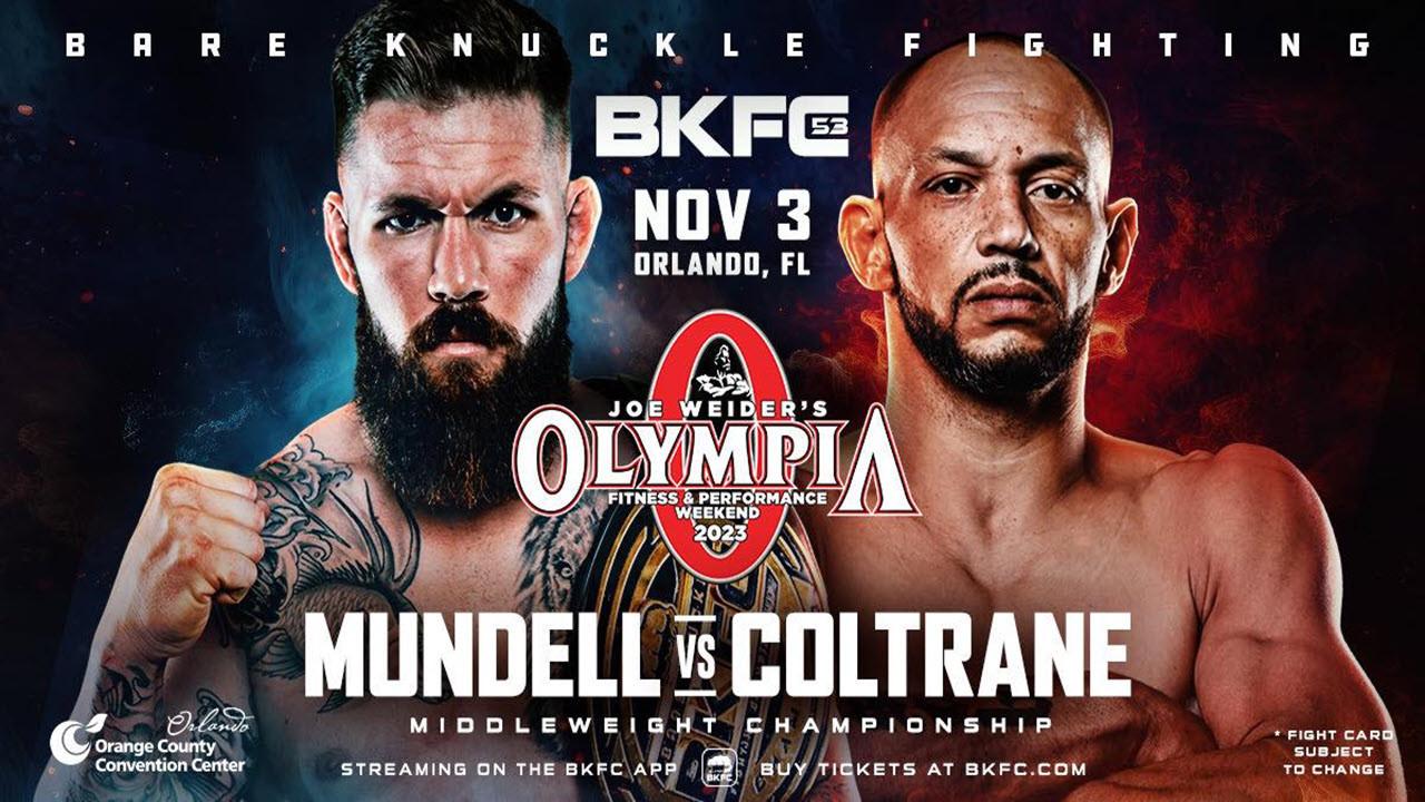 BKFC 53: Mundell vs Coltrane 2023 movie scene