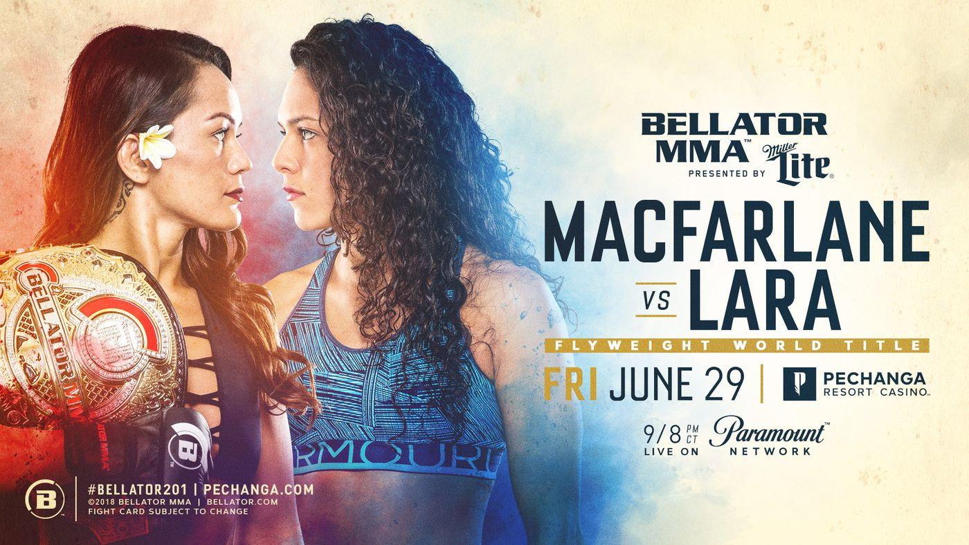 Bellator 201: Macfarlane vs. Lara 2018 movie scene
