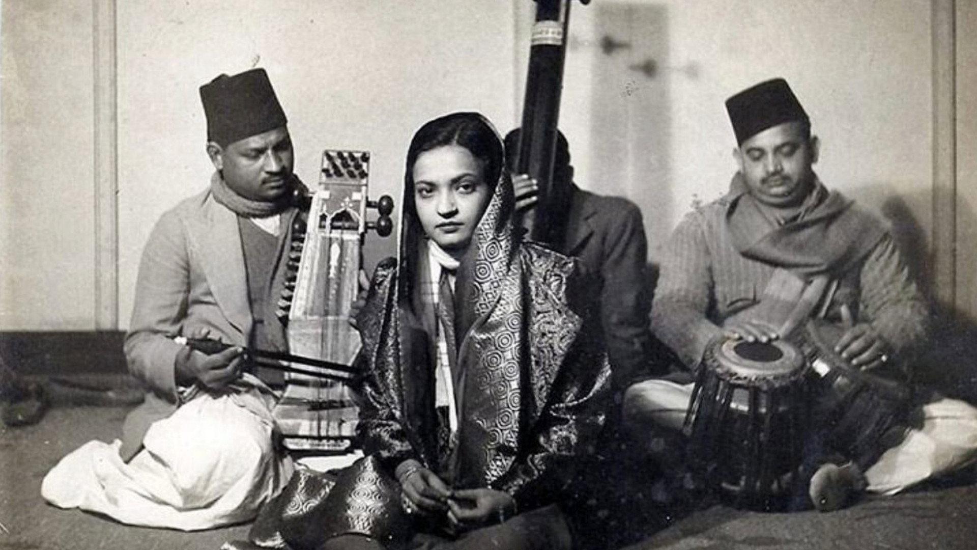 Begum Akhtar 1971 movie scene