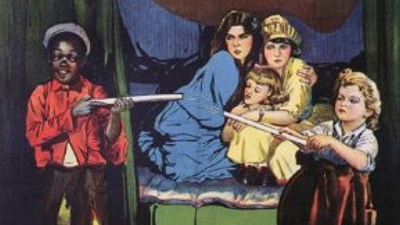A Pleasant Journey 1923 movie scene
