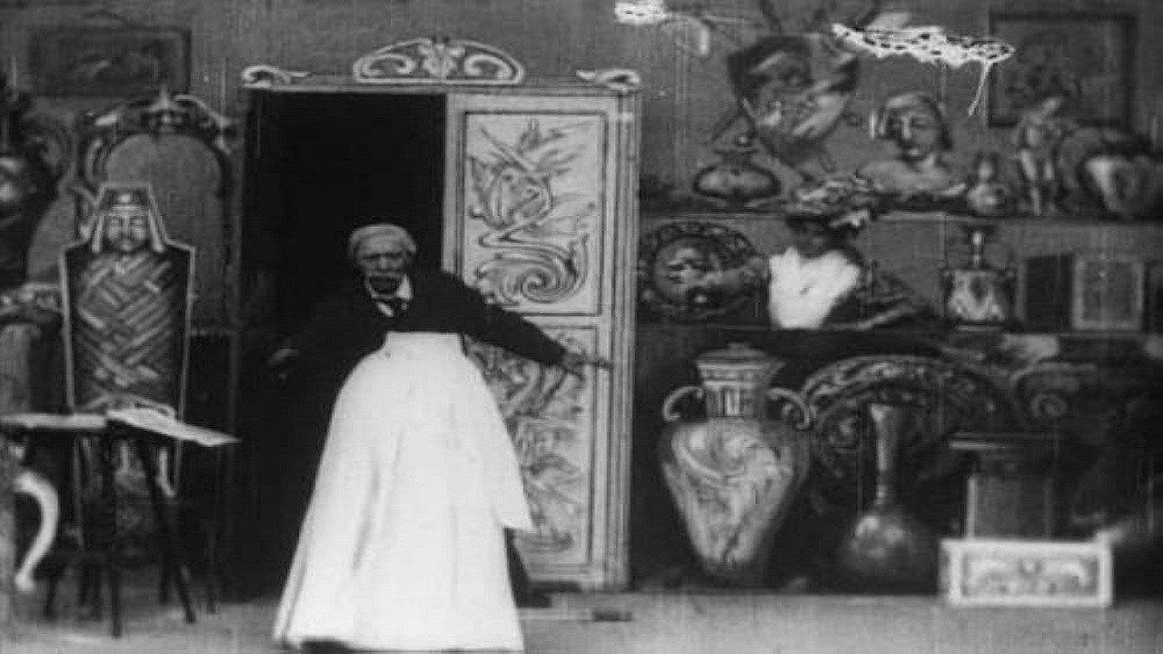 The Haunted Curiosity Shop 1901 movie scene