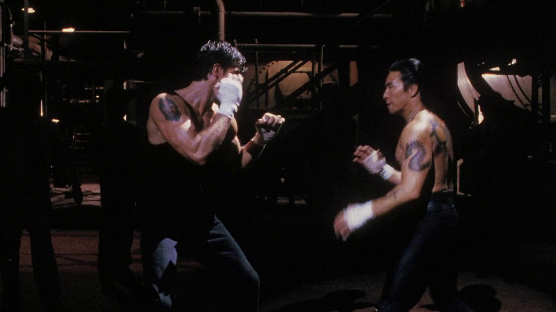Night of the Warrior 1991 movie scene