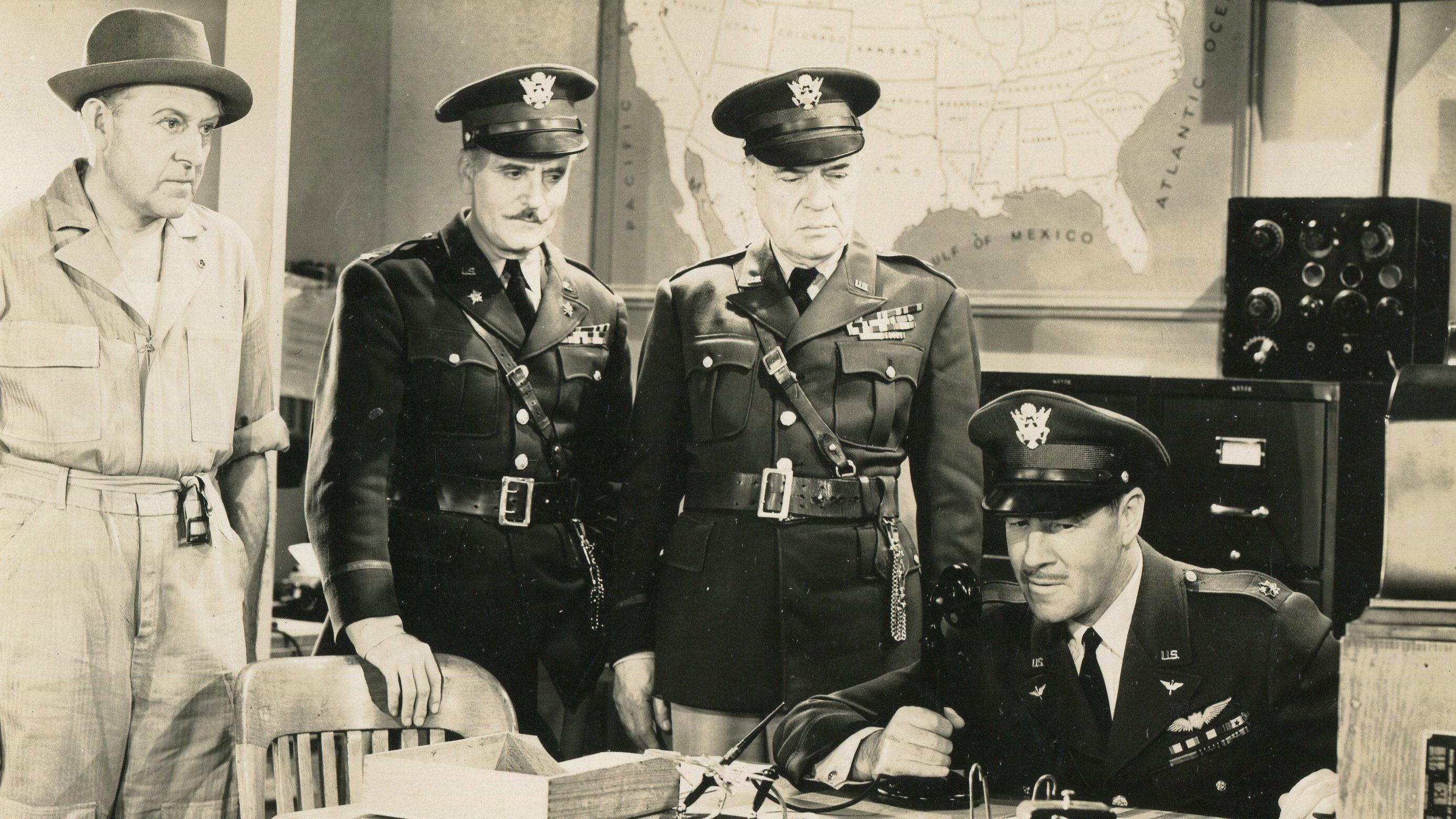 Trapped in the Sky 1939 movie scene