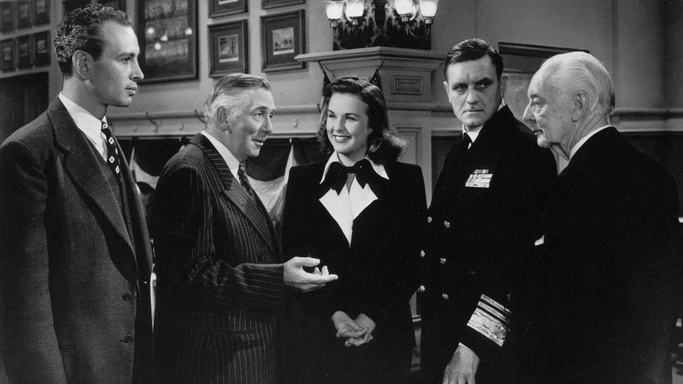 For the Love of Mary 1948 movie scene
