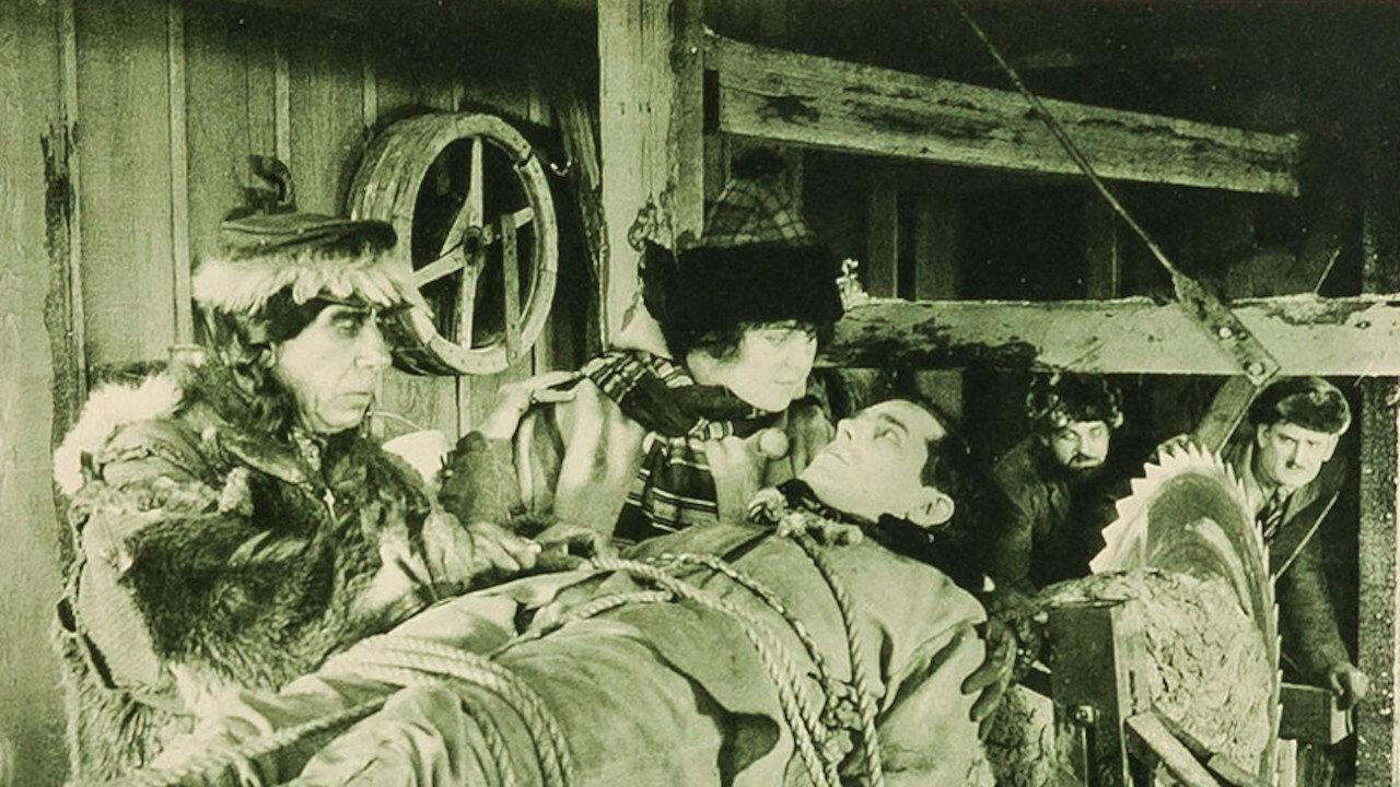 Perils of Thunder Mountain 1919 movie scene