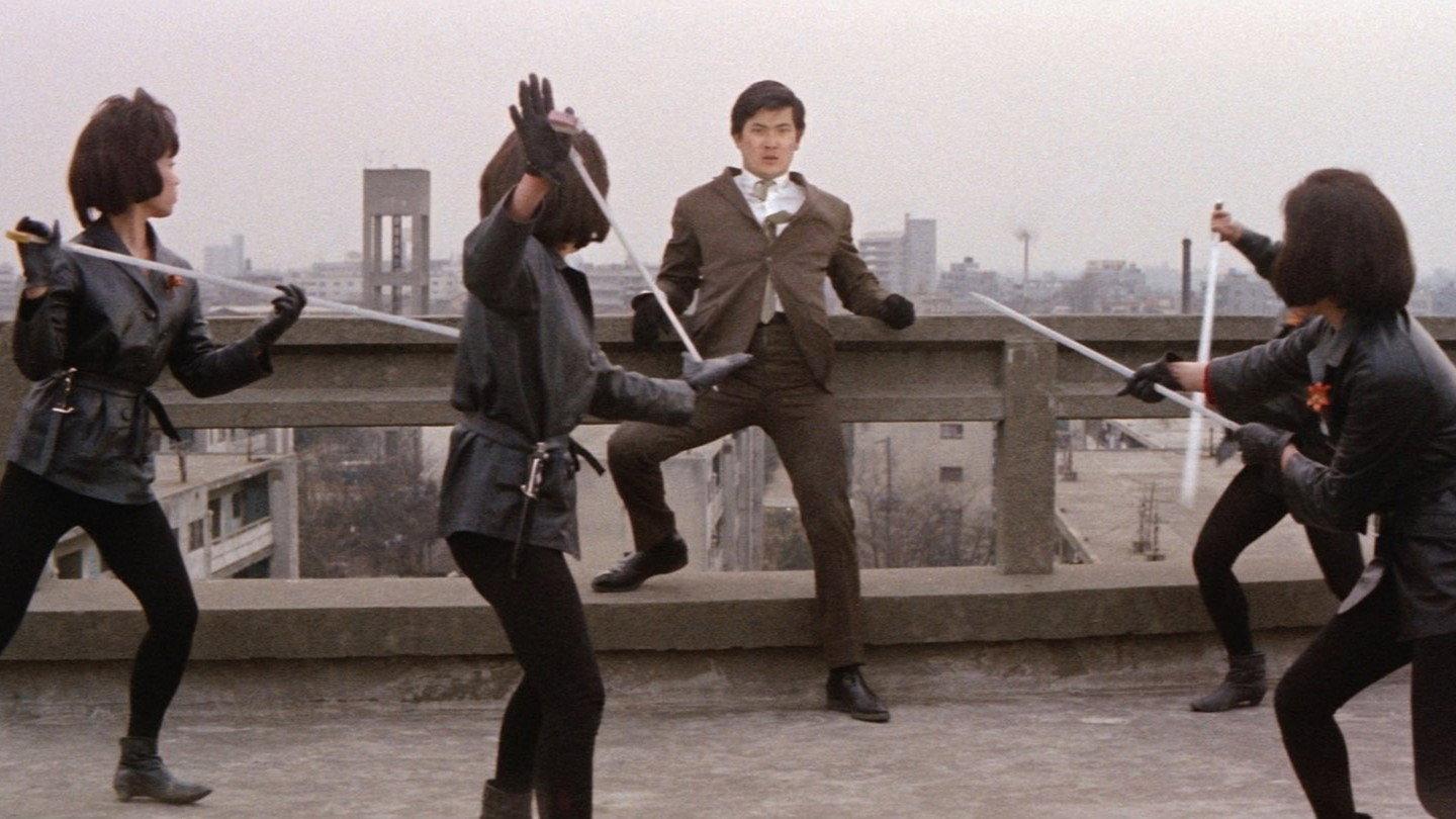 Black Tight Killers 1966 movie scene