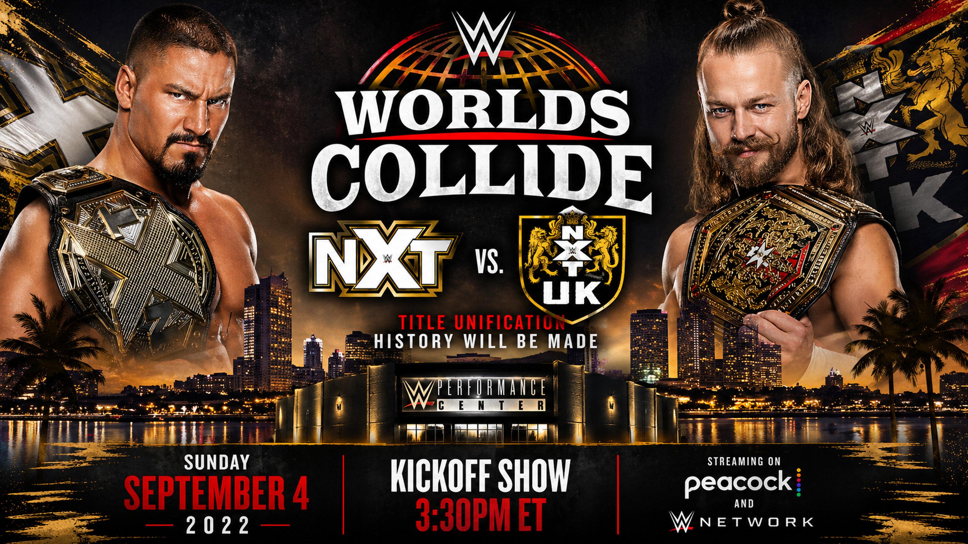 WWE Worlds Collide: NXT vs. NXT UK Kickoff 2022 movie scene