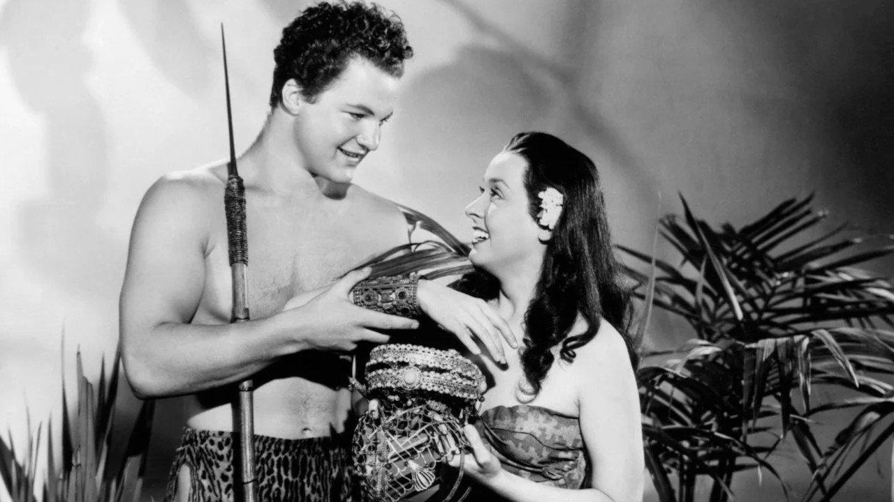 Bomba on Panther Island 1949 movie scene