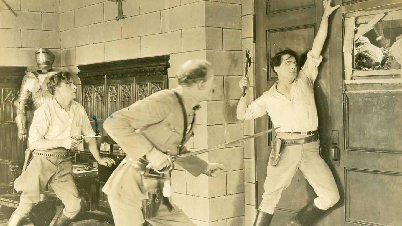 The Man from Brodney's 1923 movie scene