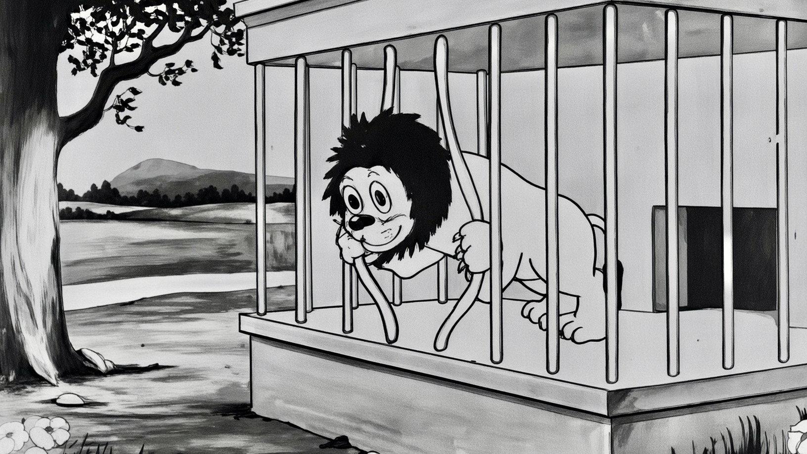 Alice's Wonderland 1923 movie scene