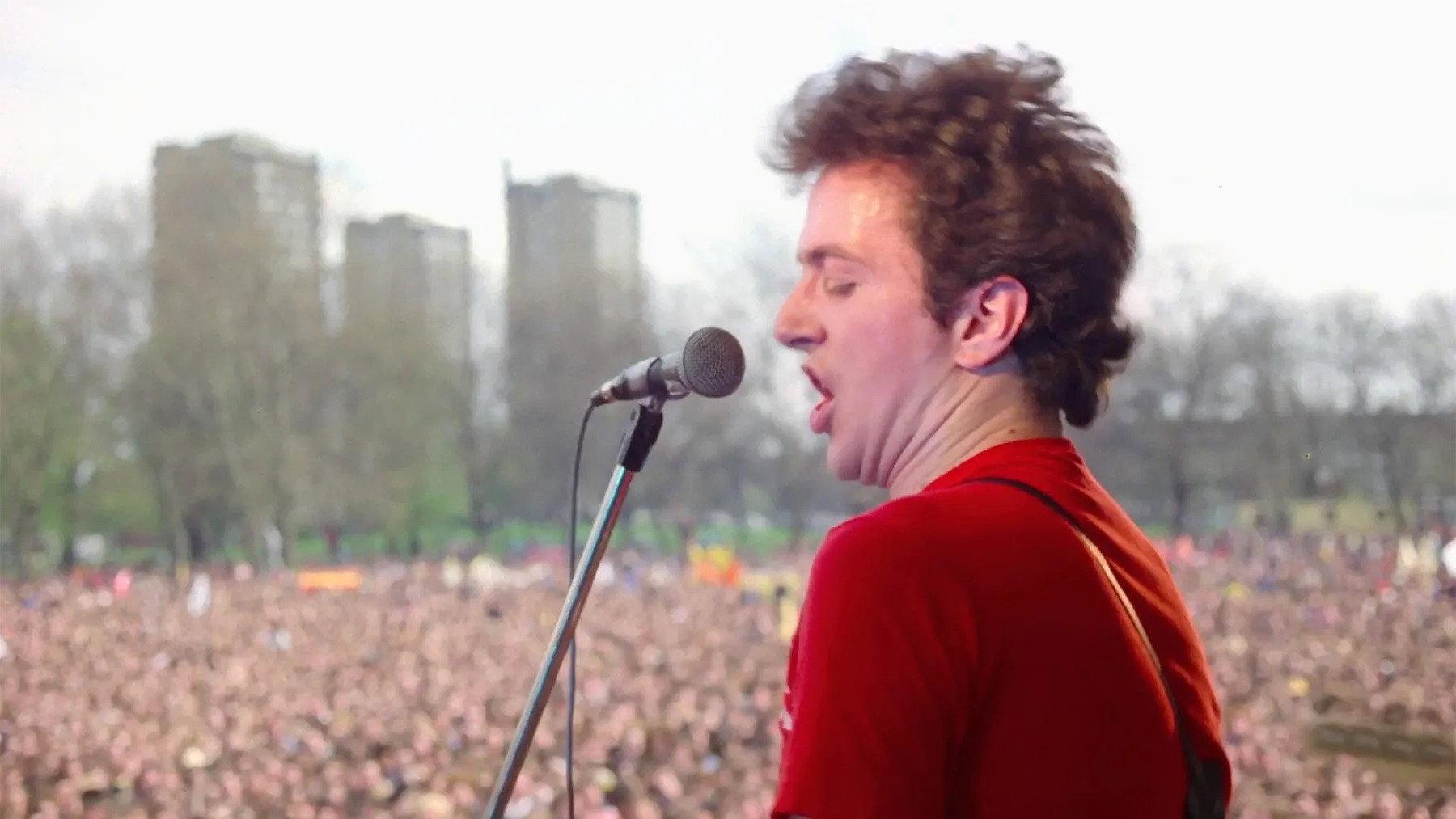 Just Play The Clash 1980 movie scene