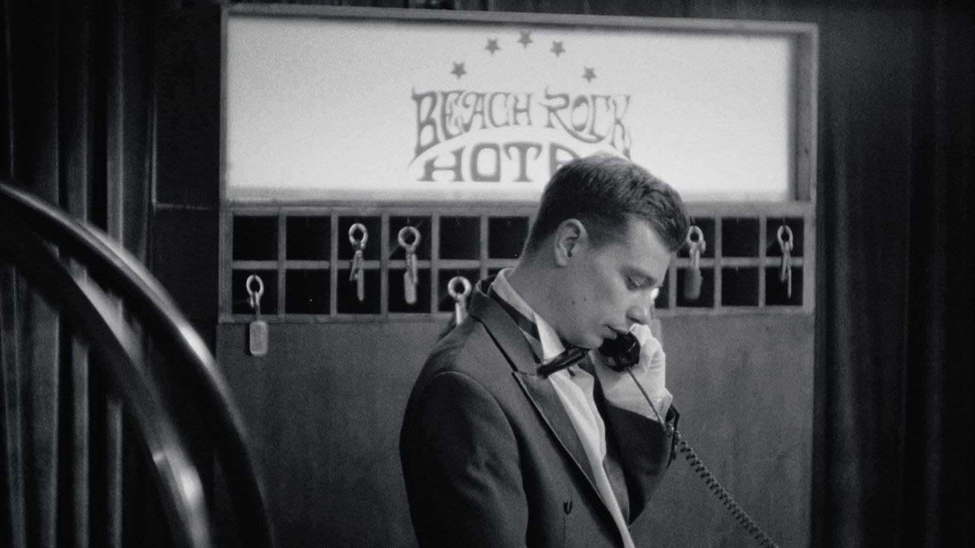 BEACH ROCK HOTEL 2024 movie scene