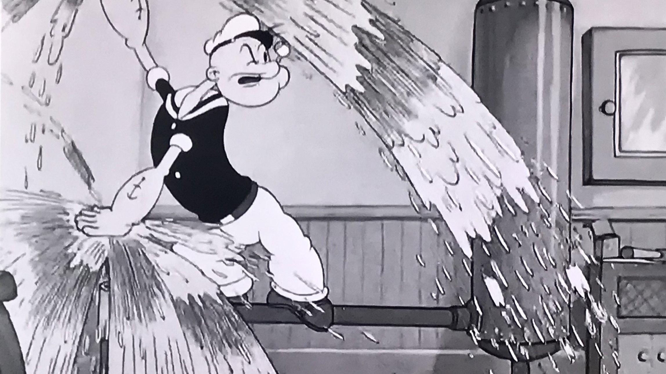 Plumbing Is a 'Pipe' 1938 movie scene