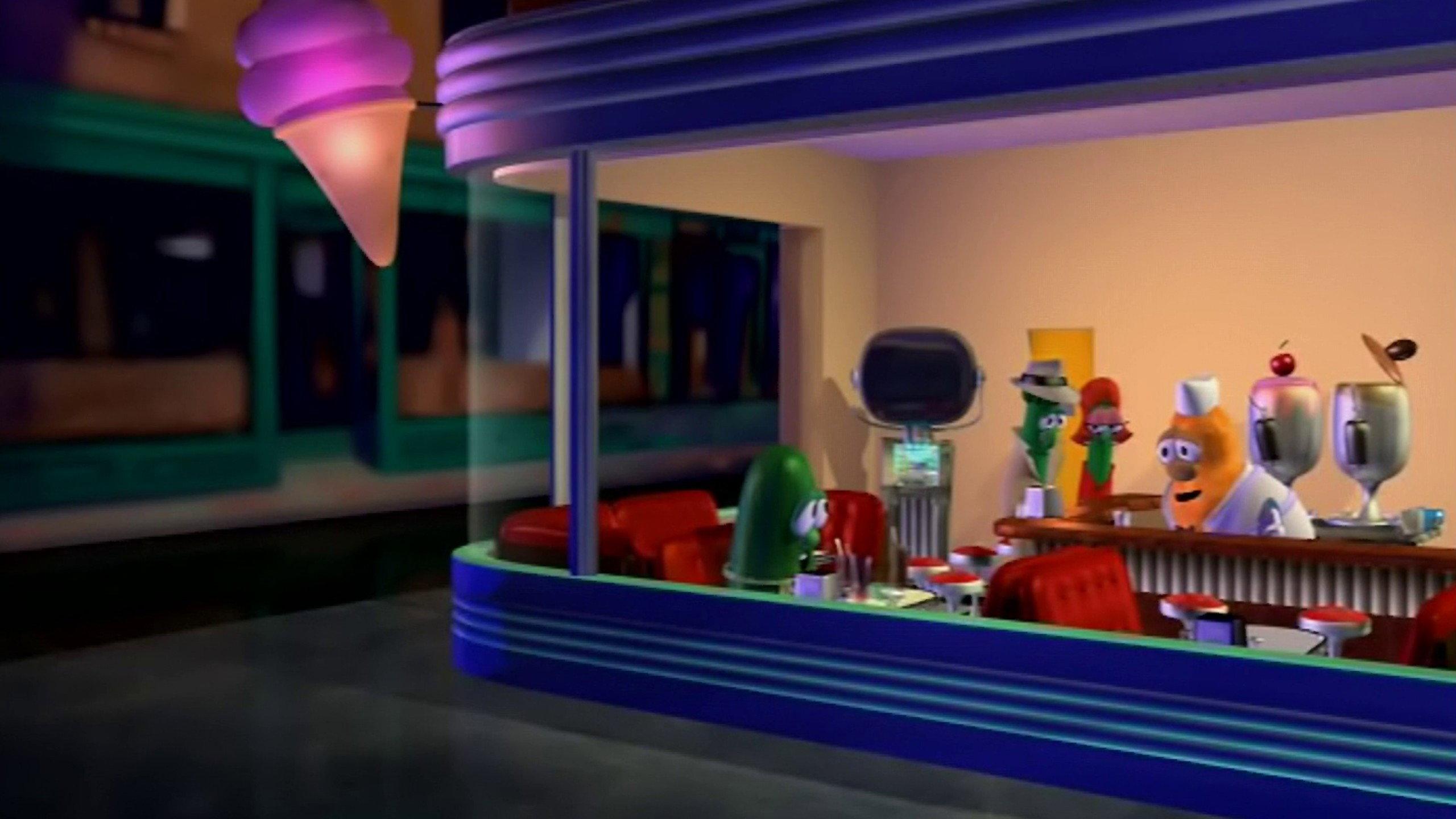 VeggieTales: The End of Silliness? 1998 movie scene