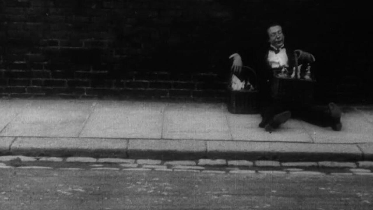 Pimple Has One 1915 movie scene