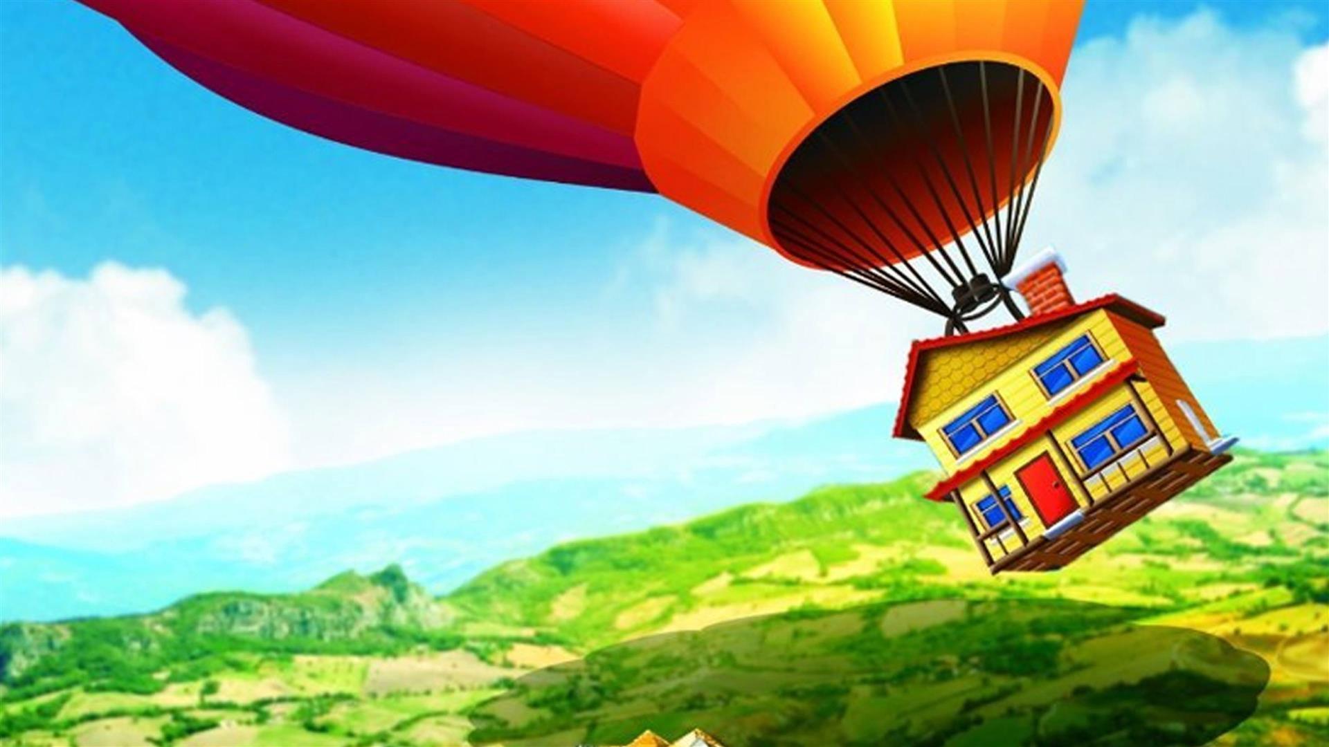 What's Up: Balloon to the Rescue! 2009 movie scene