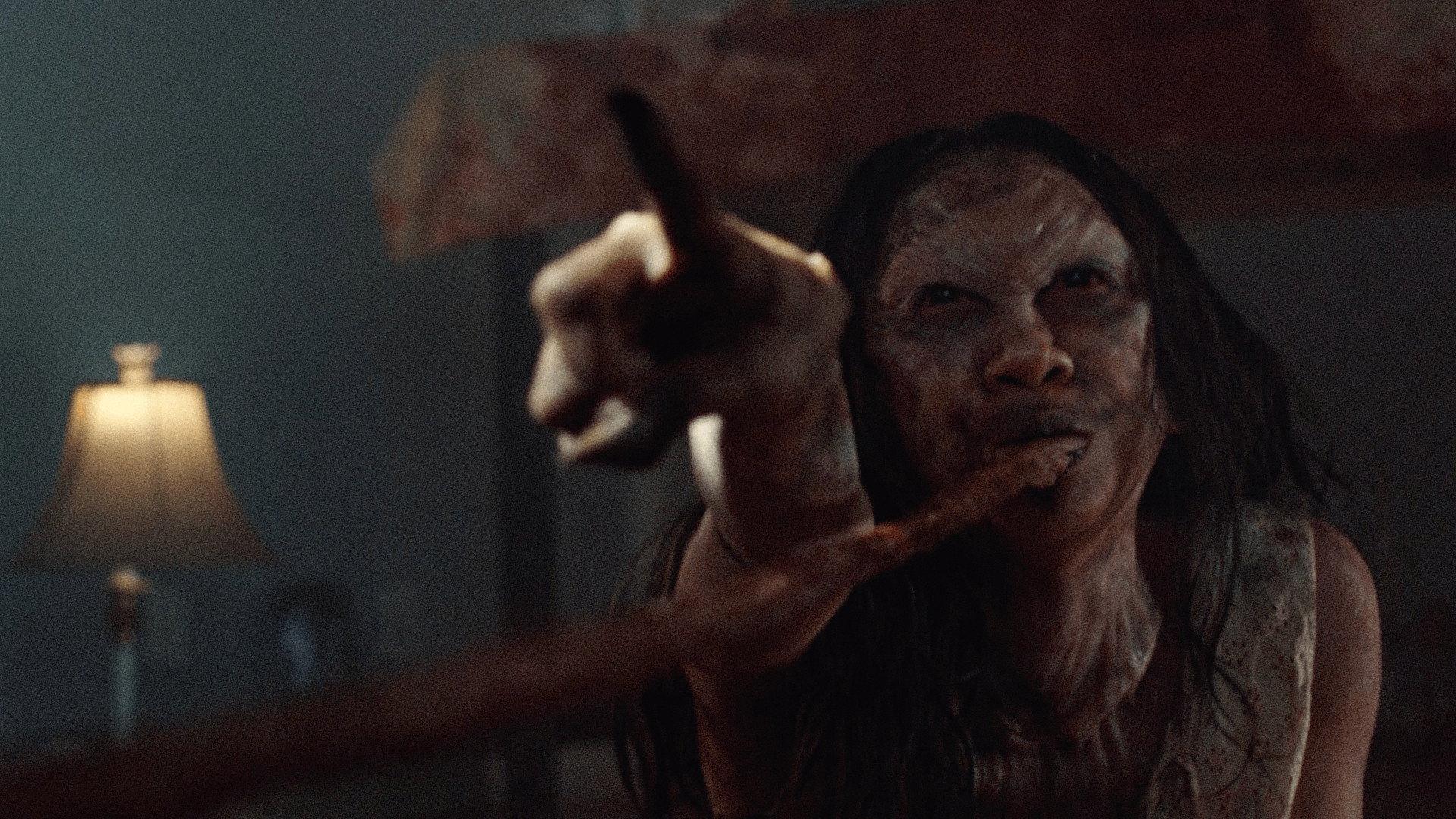 Mosquito Lady 2023 movie scene