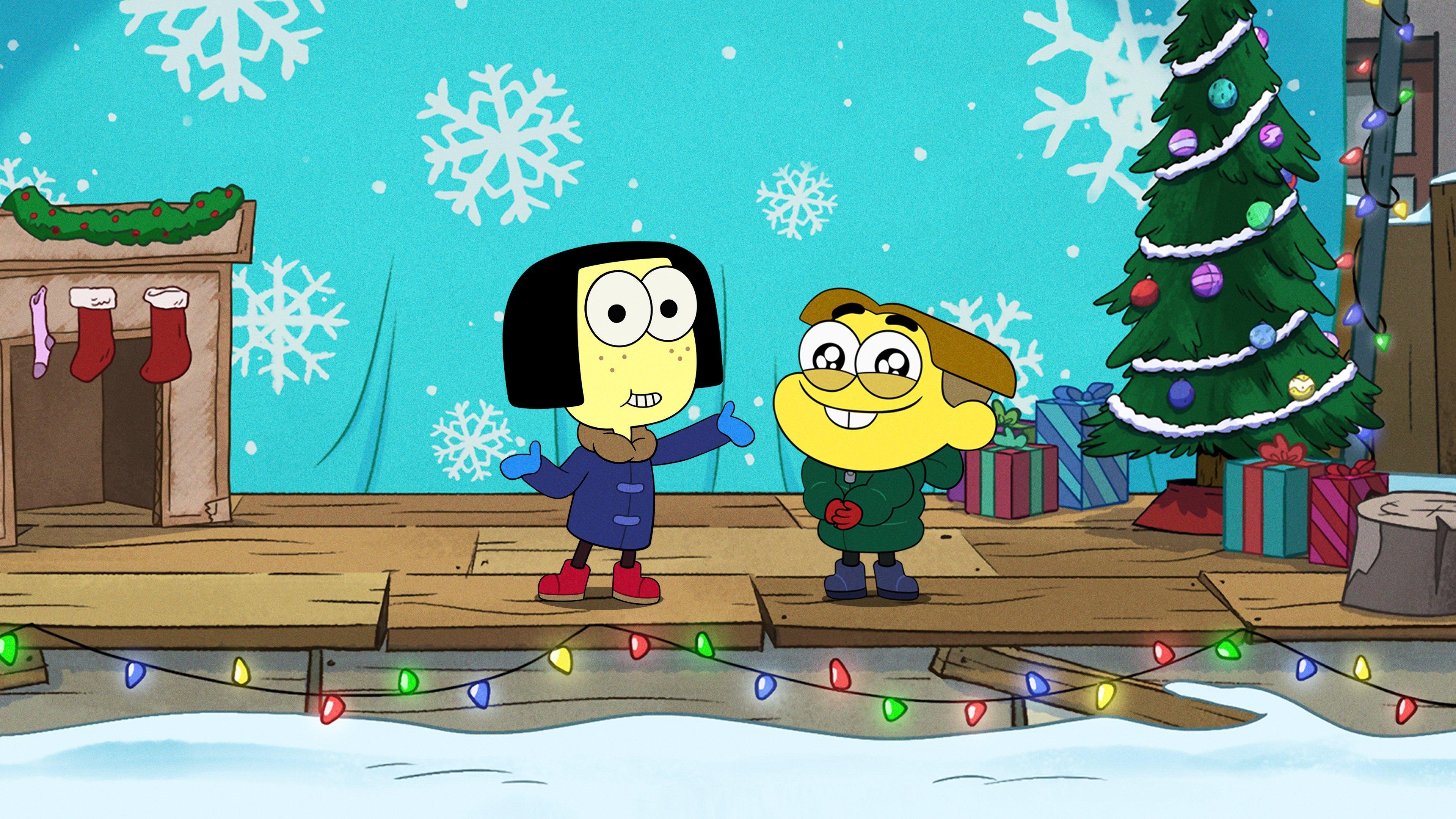 Shortsmas with Big City Greens 2022 movie scene