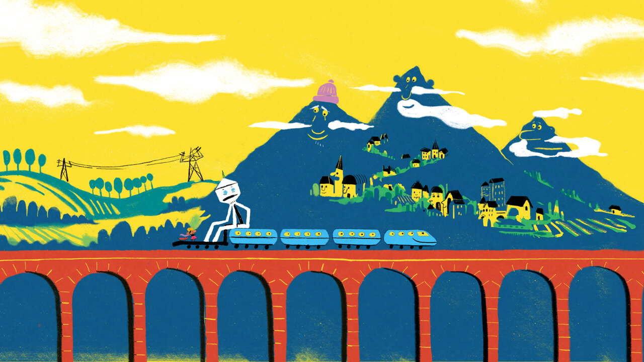 Caillou, Chou, Hibou 2023 movie scene