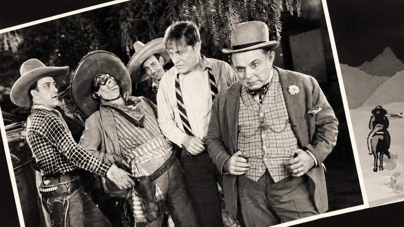 Romance of the West 1930 movie scene