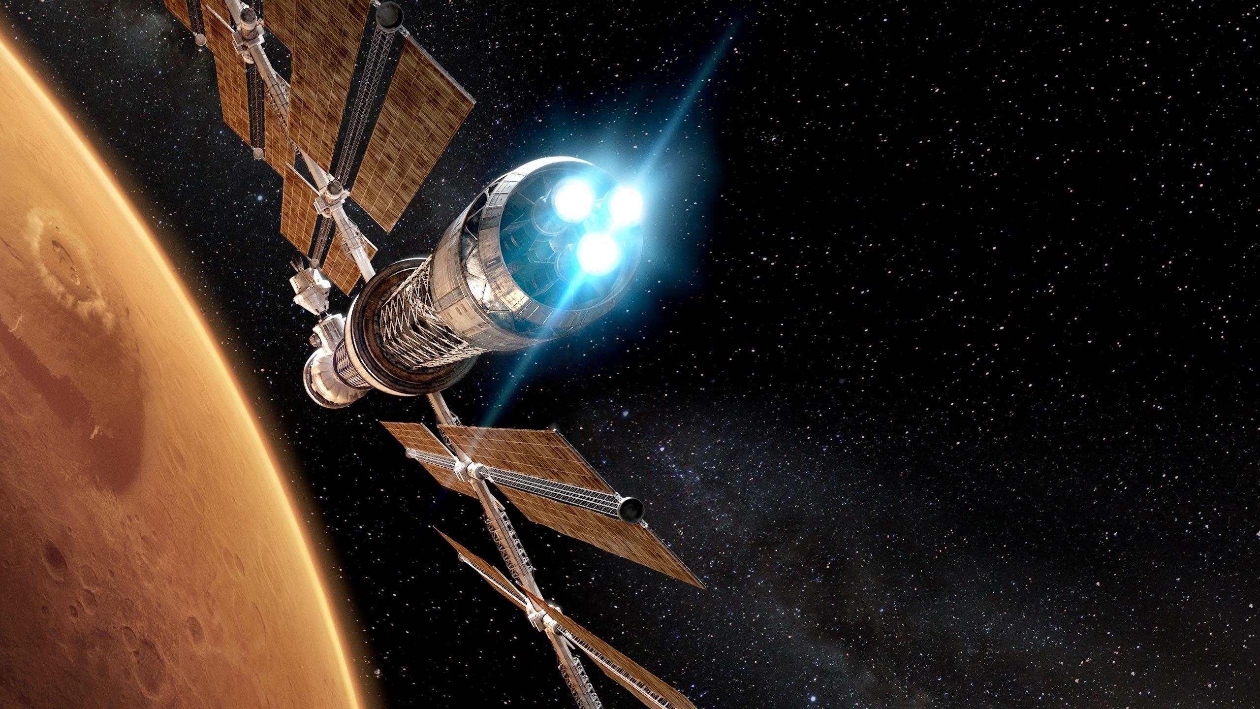 Journey to Space 2015 movie scene
