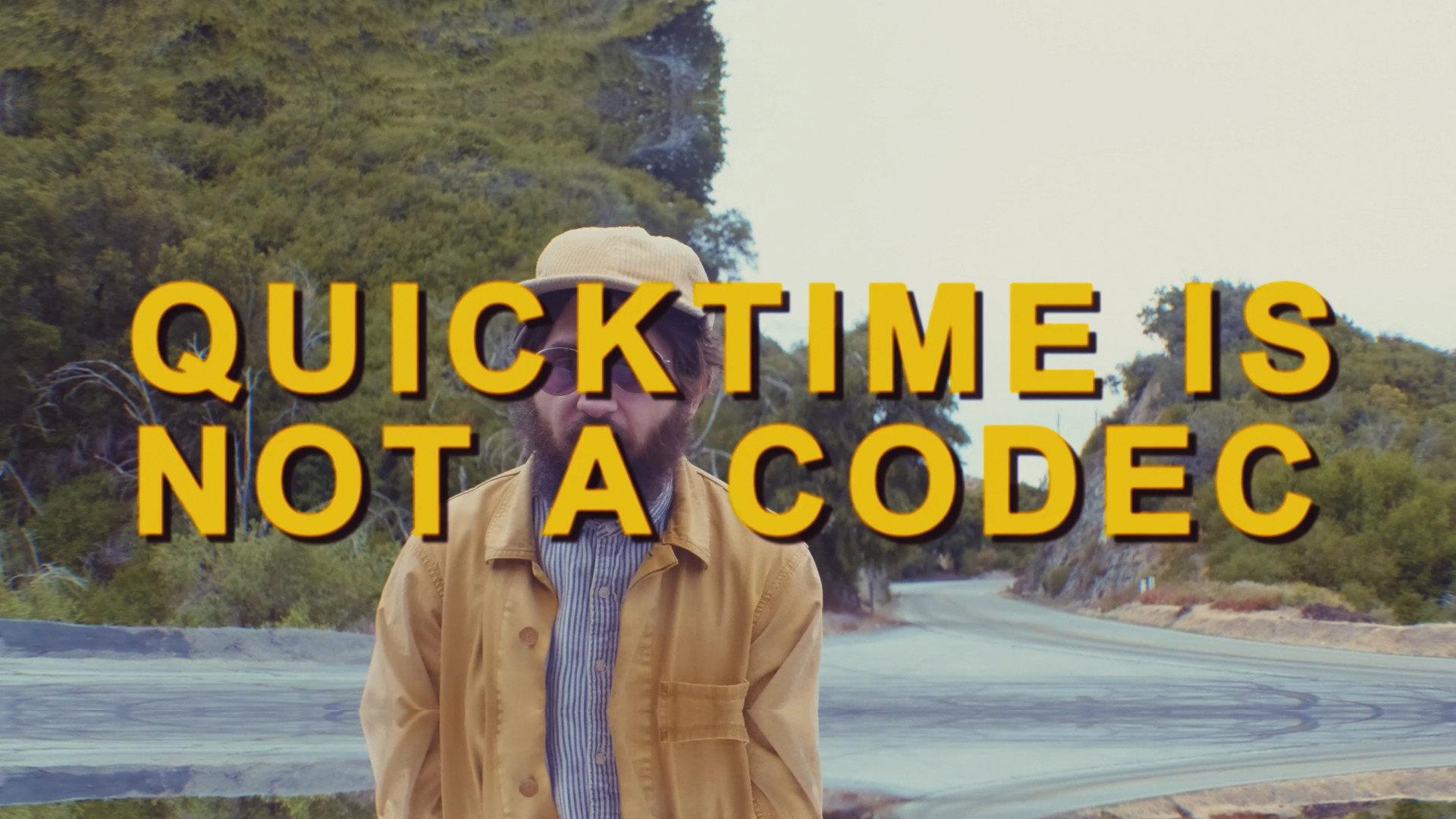 What Codec Should I Use? 2020 movie scene