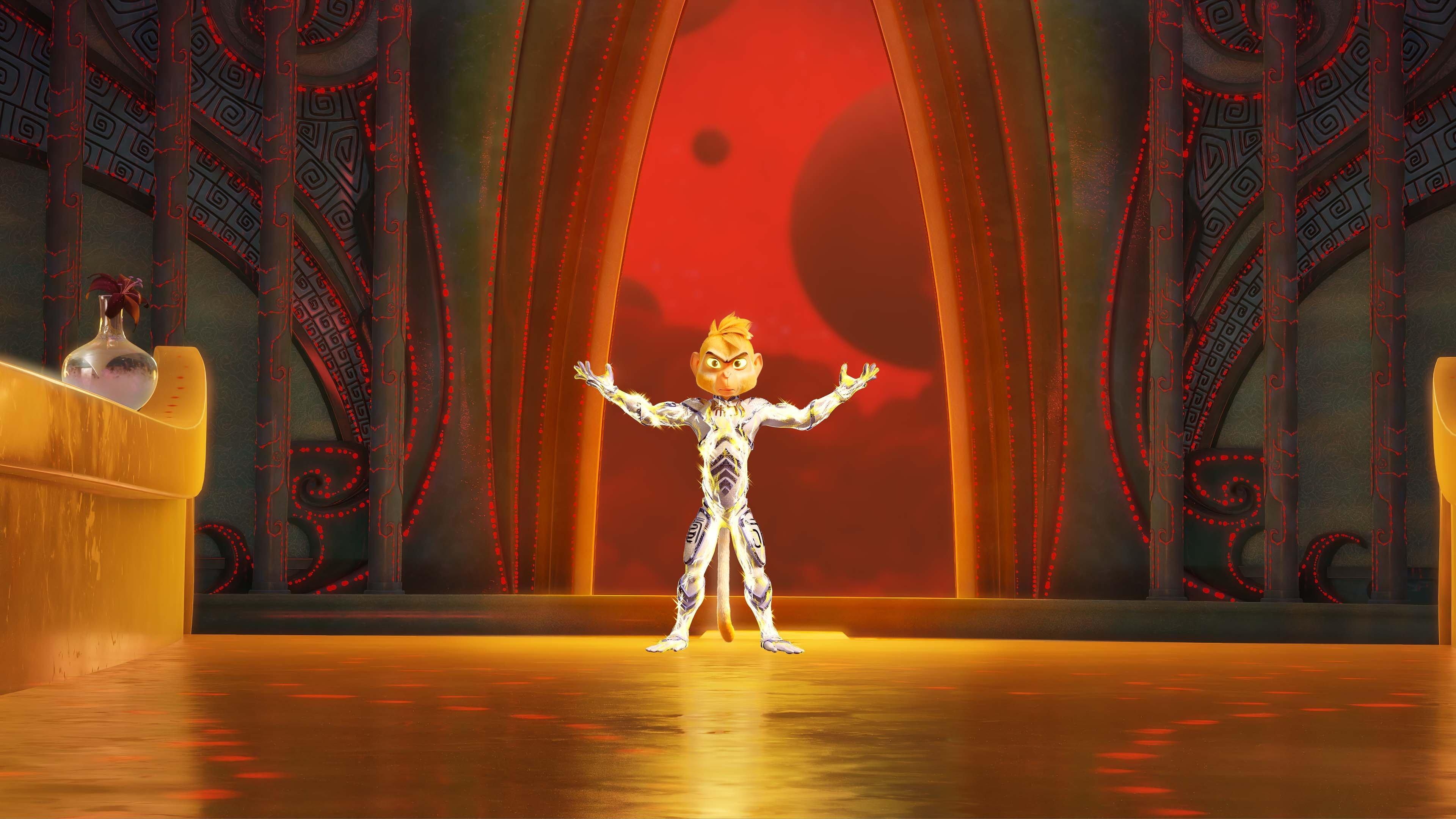 Shimmy: The First Monkey King 2023 movie scene
