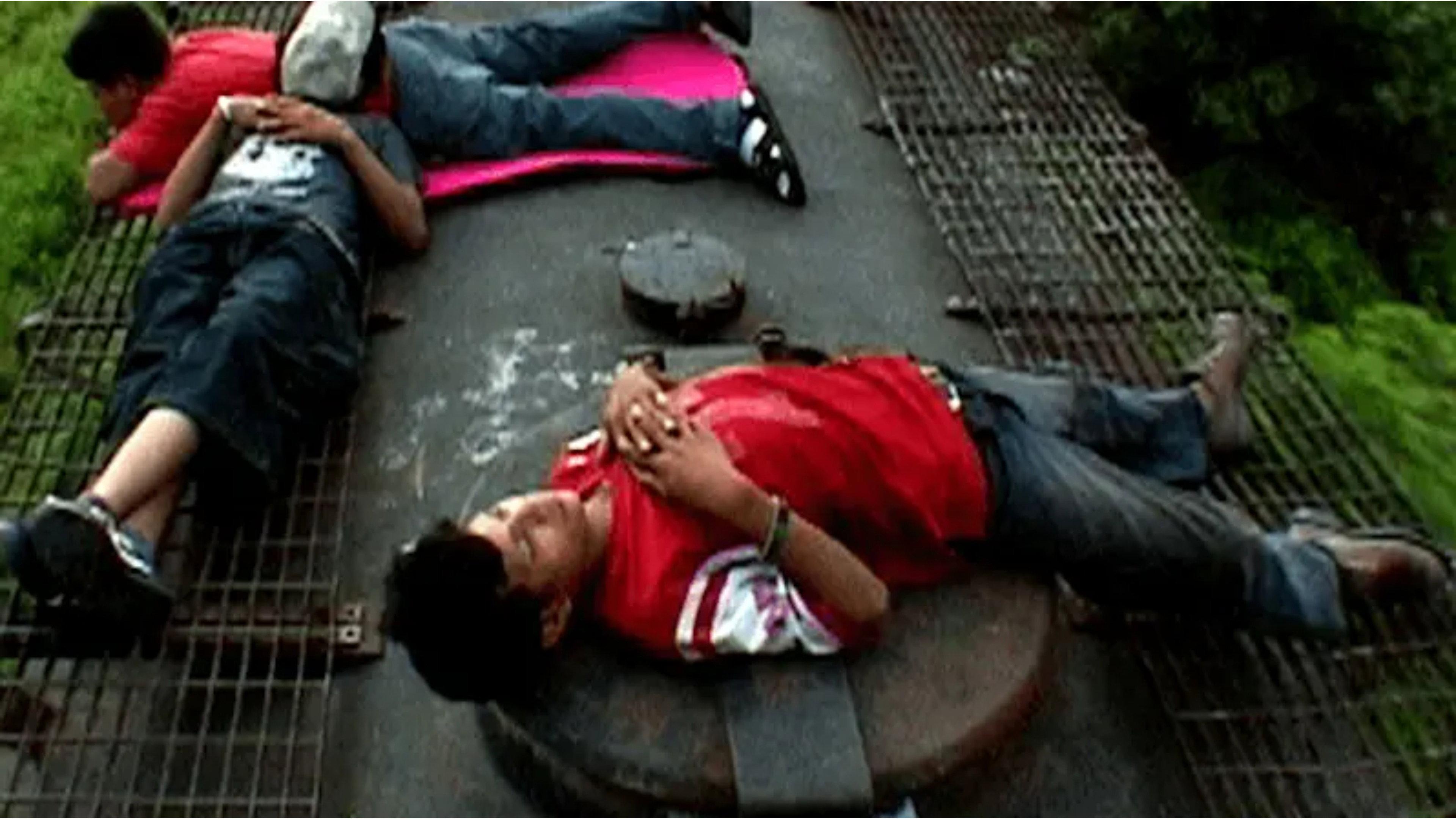 Which Way Home 2009 movie scene