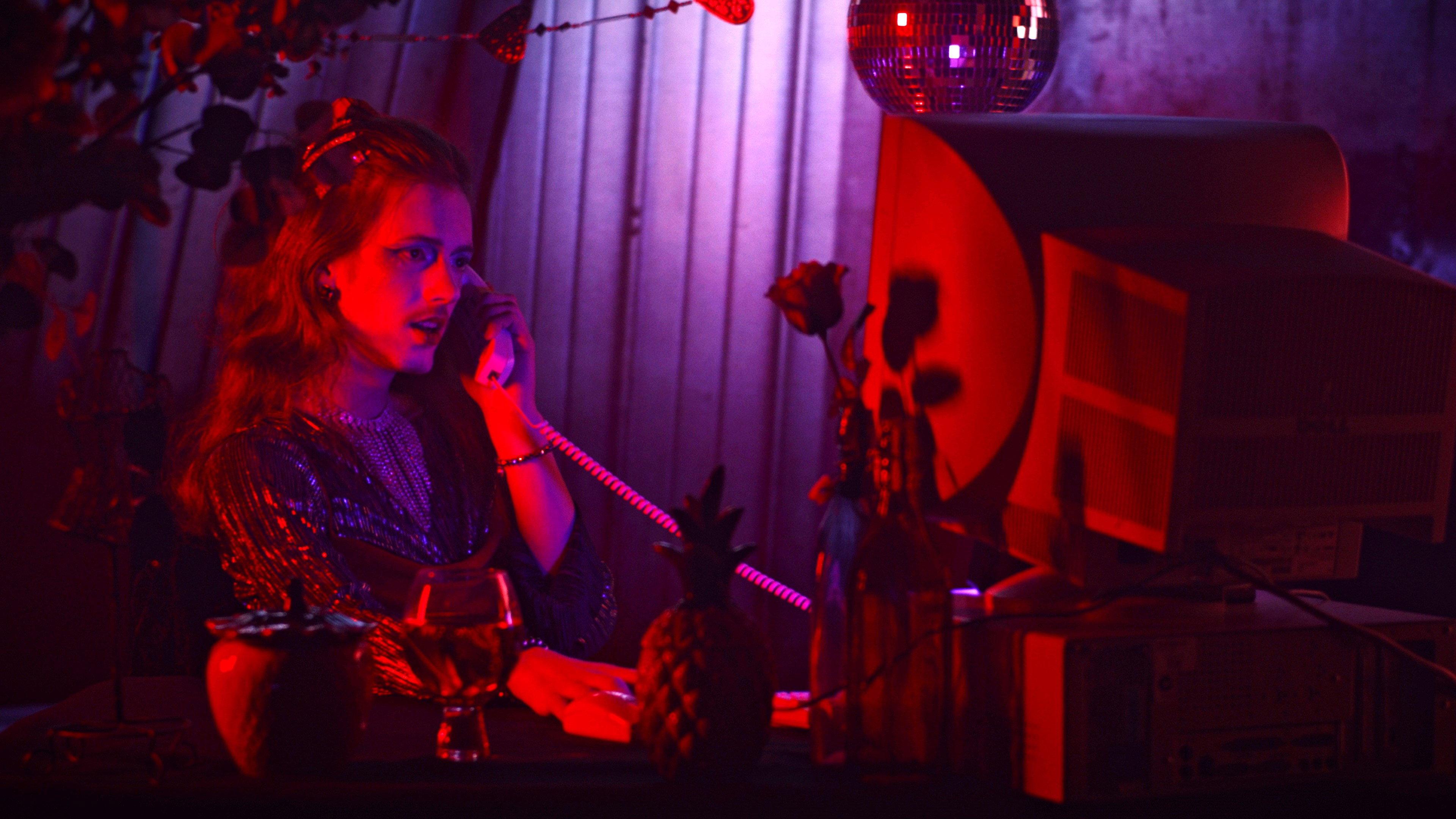 MARS HIGH CLUB 2024 movie scene