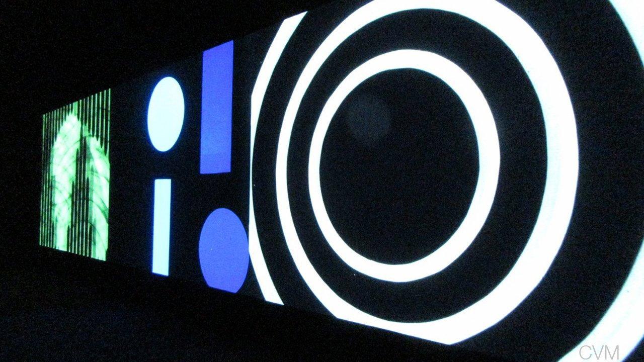 Space Light Art 2012 movie scene