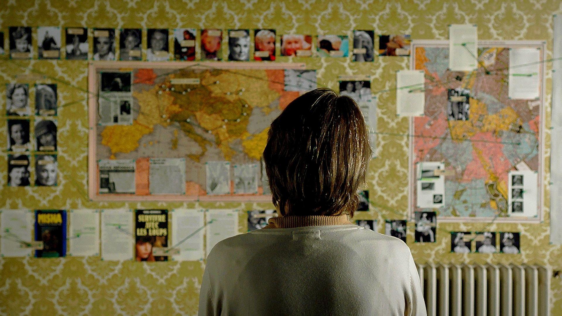 Misha and the Wolves 2021 movie scene