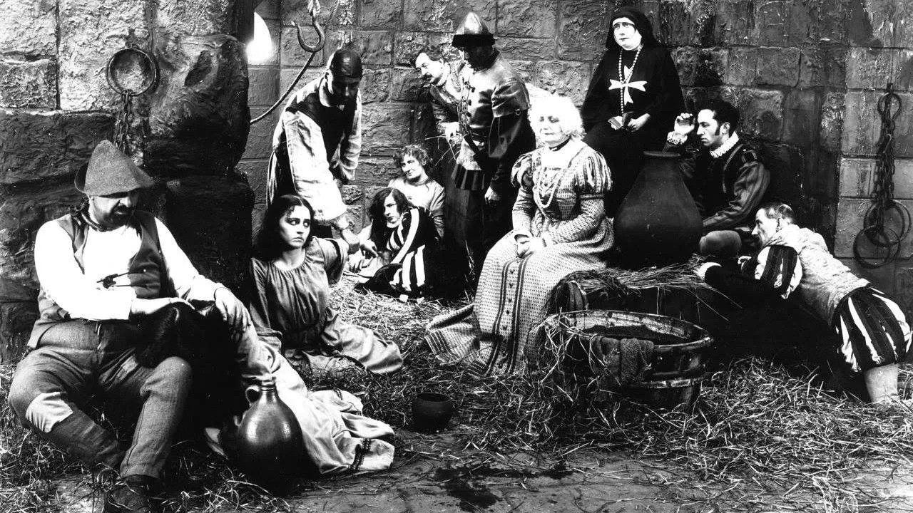 Leaves from Satan's Book 1920 movie scene