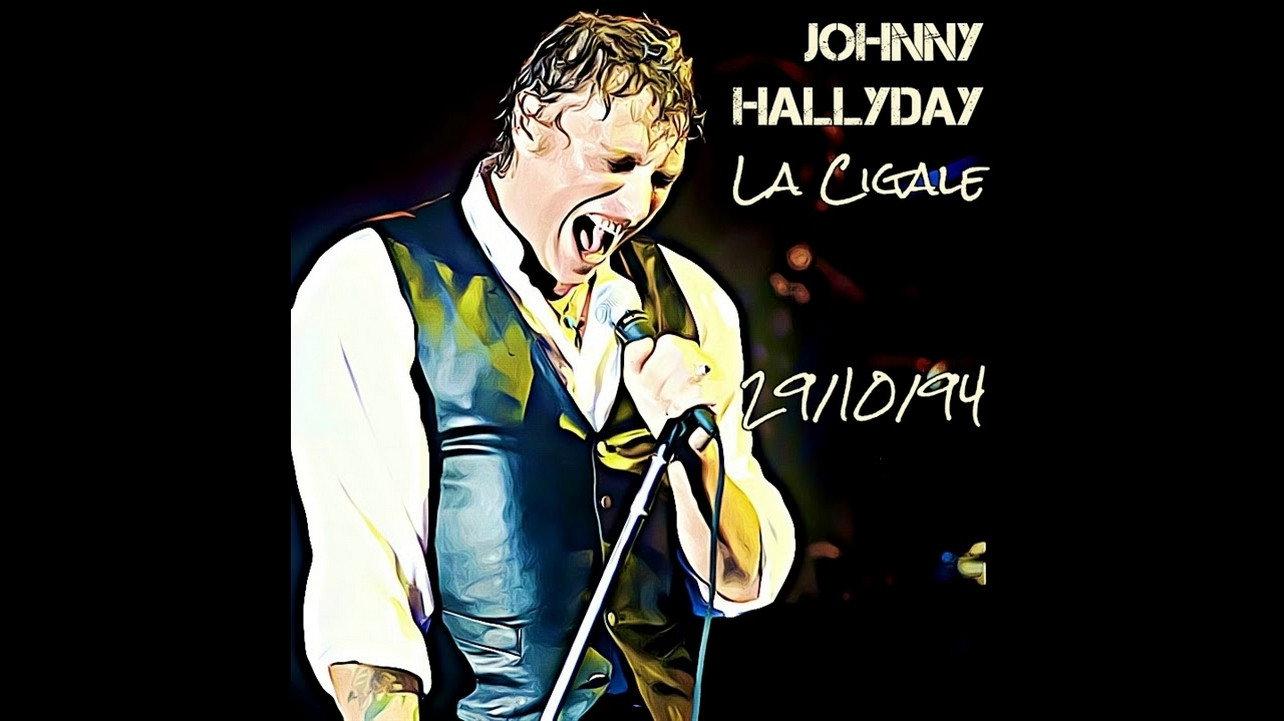 Johnny Hallyday à la Cigale 1995 movie scene