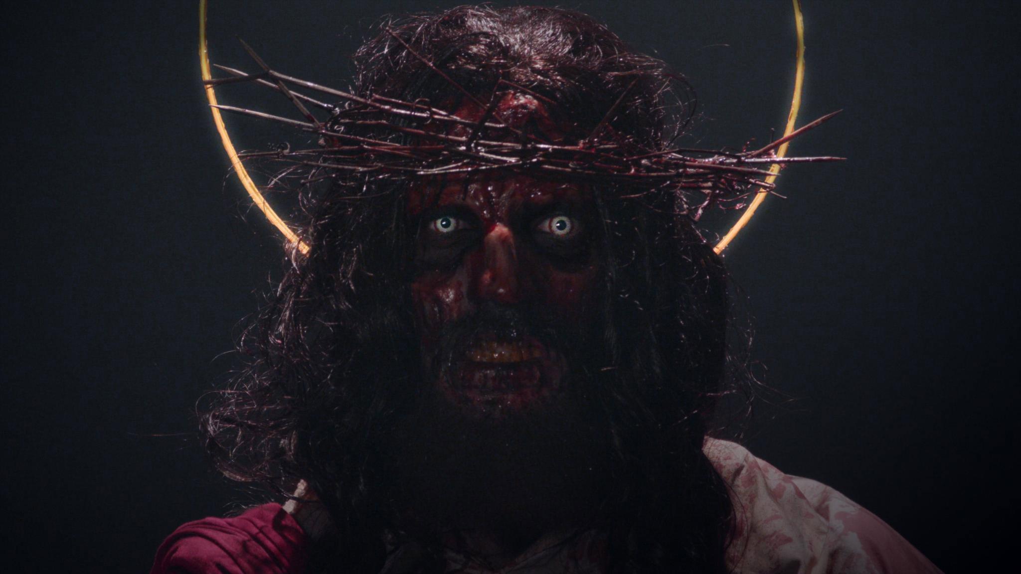 Zombie Jesus Vampire Hunter 2024 movie scene